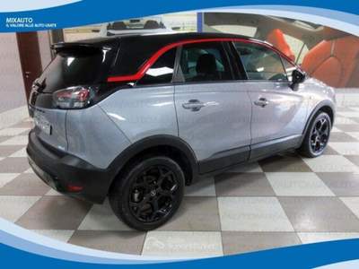 Opel Crossland 1.2 110cv GS Line EU6 Argento usata Latina