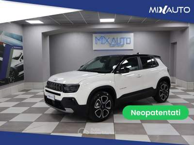 Jeep Avenger 1.2 Turbo E-Hybrid MHEV Summit FWD 100CV AUTO EU6 Con tetto panoramico Bianco usata Latina