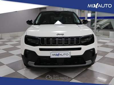 Jeep Avenger 1.2 Turbo E-Hybrid MHEV Summit FWD 100CV AUTO EU6 Con tetto panoramico Bianco usata Latina