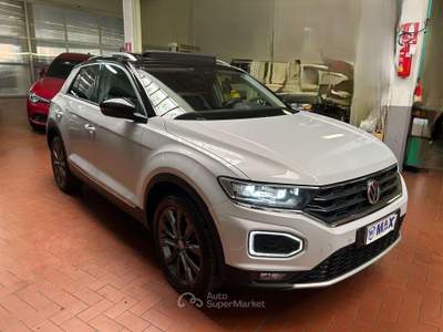 Volkswagen T-Roc T-Roc I 2017 2.0 tdi Advanced 4motion dsg Bianco usata Torino
