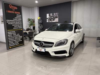 Mercedes-Benz Classe A A 45 AMG 4matic 360cv auto E6 Bianco usata Romano Canavese