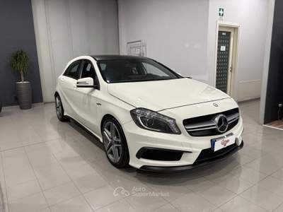 Mercedes-Benz Classe A A 45 AMG 4matic 360cv auto E6 Bianco usata Romano Canavese