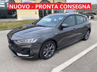 Ford Focus St-Line 1.0 EcoBoost Hybrid 125CV S&S - NUOVA Grigio usata Crocetta del Montello
