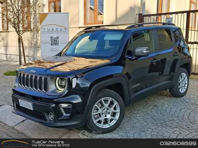 Jeep Renegade Limited 1.3 T4 190cv 4xe AT6 PHEV Nero usata Novara