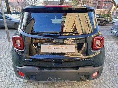 Jeep Renegade Limited 1.3 T4 190cv 4xe AT6 PHEV Nero usata Novara