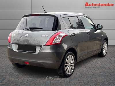 Suzuki Swift (2010-2017) 1.2 VVT 4WD 5 porte GL Style Grigio usata Torino