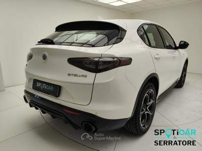 Alfa Romeo Stelvio My23 2.2 Turbo Diesel160 Cv Rwd Veloce Bianco usata Erba