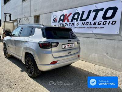 Jeep Compass 1.3 Turbo T4 240CV phev S 4xe AutoM. NAZIONALE Argento usata Carmignano di Brenta