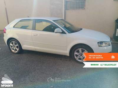 Audi A3 A3 1.8 TFSI Ambition Bianco usata Roma