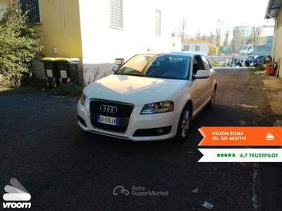 Audi A3 A3 1.8 TFSI Ambition Bianco usata Roma