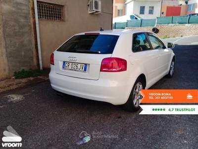 Audi A3 A3 1.8 TFSI Ambition Bianco usata Roma