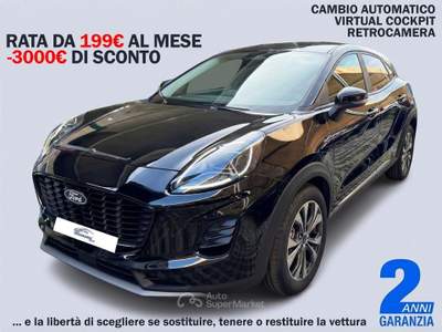 Ford Puma 1.0 EcoB. Hyb. 125 CV S&S aut. Tit. Nero usata Sant'Anastasia