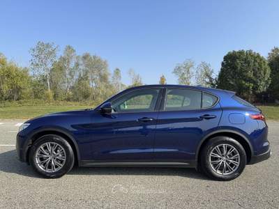 Alfa Romeo Stelvio 2.2 t  Q4 190cv  Telecamera ! UniPro - Fatturabile Blu/Azzurro usata Settimo Torinese