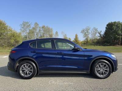 Alfa Romeo Stelvio 2.2 t  Q4 190cv  Telecamera ! UniPro - Fatturabile Blu/Azzurro usata Settimo Torinese