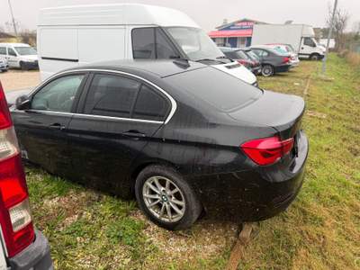 BMW 316 316d Luxury INCIDENTATA Nero usata Rimini