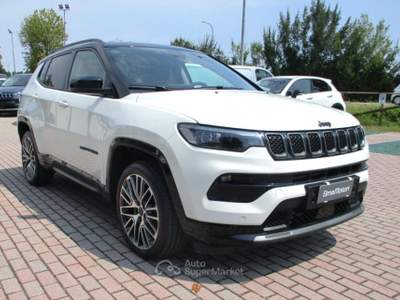 Jeep Compass 1.5 Turbo T4 130 CV MHEV 2WD Summit Bianco usata Mogliano Veneto
