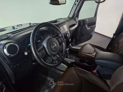 Jeep Wrangler 2.8 crd Sahara auto E6 Grigio usata Teglio
