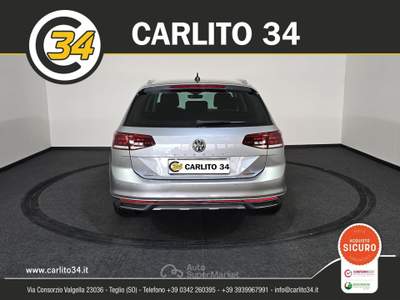 Volkswagen Passat 2.0 tdi 4motion 190cv dsg Argento usata Teglio