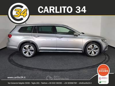 Volkswagen Passat 2.0 tdi 4motion 190cv dsg Argento usata Teglio