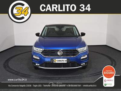 Volkswagen T-Roc 2.0 tdi Style 4motion dsg Blu/Azzurro usata Teglio