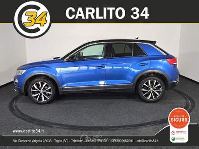 Volkswagen T-Roc 2.0 tdi Style 4motion dsg Blu/Azzurro usata Teglio