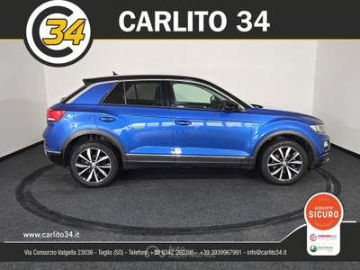 Volkswagen T-Roc 2.0 tdi Style 4motion dsg Blu/Azzurro usata Teglio