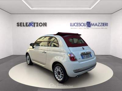 Fiat 500  - 500 c 1.2 lounge Bianco usata Ancona