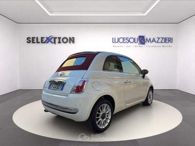 Fiat 500  - 500 c 1.2 lounge Bianco usata Ancona