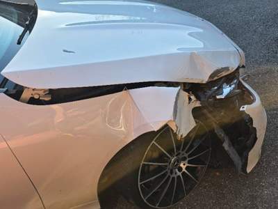 Mercedes-Benz Classe E incidentata  Bianco usata Gavardo