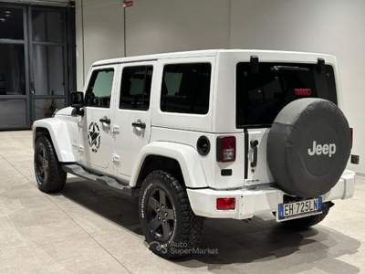 Jeep Wrangler Unlimited 2.8 CRD DPF Sahara Auto Bianco usata Maranello