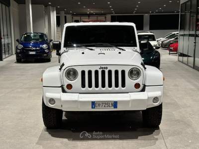 Jeep Wrangler Unlimited 2.8 CRD DPF Sahara Auto Bianco usata Maranello