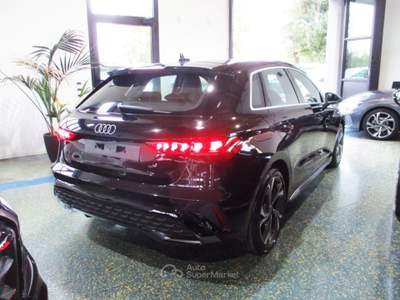 Audi A3 SPB 35 TDI S tronic S line MATRIX/ACC/Camera Nero usata Mogliano Veneto
