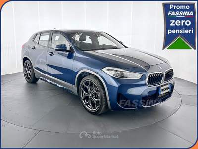 BMW X2 X2 sDrive18d Msport 150cv Blu/Azzurro usata Milano