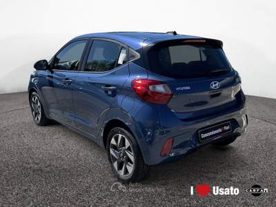 Hyundai i10 III 2023 1.0 mpi Connectline 63cv Blu/Azzurro usata Roma