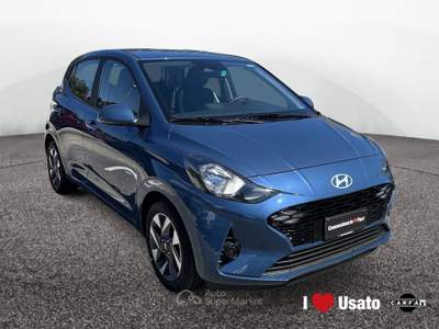 Hyundai i10 III 2023 1.0 mpi Connectline 63cv Blu/Azzurro usata Roma