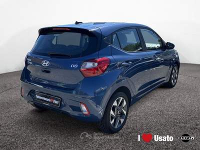 Hyundai i10 III 2023 1.0 mpi Connectline 63cv Blu/Azzurro usata Roma
