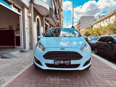 Ford Fiesta 5p. Bz.- GPL Titanium Bianco usata Andria