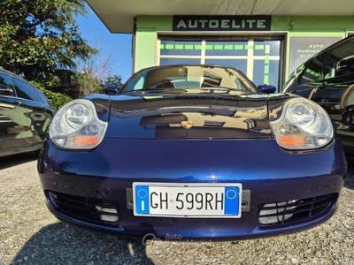 Porsche Boxster 2.7 Libro Tagliandi Originale GIA' ISCRITTA ASI Blu/Azzurro usata Nave