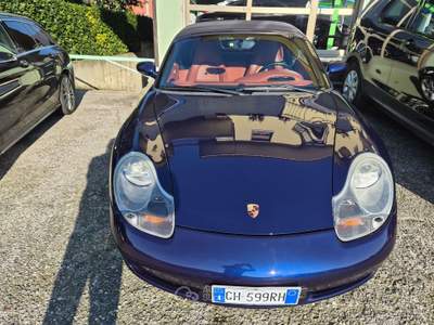 Porsche Boxster 2.7 Libro Tagliandi Originale GIA' ISCRITTA ASI Blu/Azzurro usata Nave