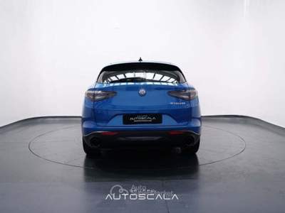 Alfa Romeo Stelvio 2.2 Turbodiesel 160 CV AT8 RWD Sprint Blu/Azzurro usata Nola