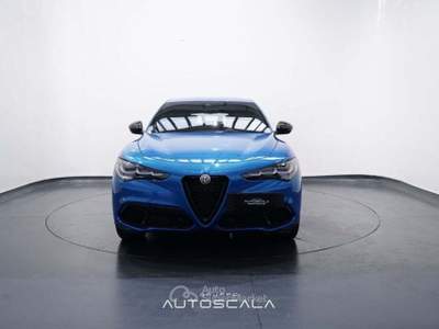 Alfa Romeo Stelvio 2.2 Turbodiesel 160 CV AT8 RWD Sprint Blu/Azzurro usata Nola