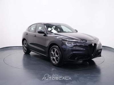 Alfa Romeo Stelvio 2.2 Turbodiesel 160 CV AT8 RWD Sprint Nero usata Nola