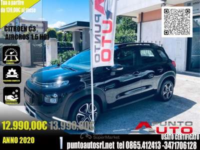 Citroen C3 Aircross BlueHDi NERA 70milakm Nero usata Isernia