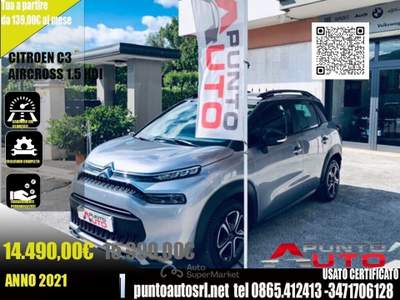 Citroen C3 Aircross C3 Aircross BlueHDi 110 S&S BU Grigio usata Isernia
