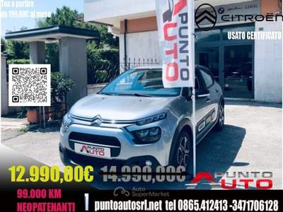 Citroen C3 S&S Feel pack Grigio usata Isernia