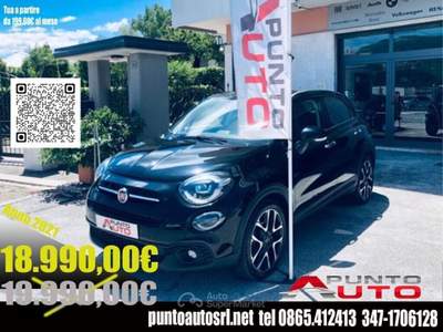 Fiat 500X MultiJet 130 CV full led -TELECAMERA Nero usata Isernia