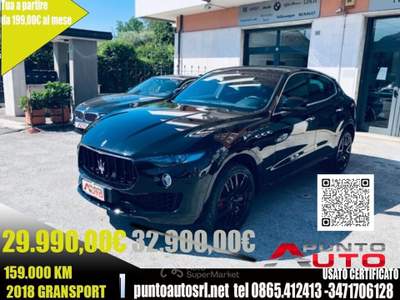 Maserati Levante Diesel 275 CV AWD Gransport Nero usata Isernia