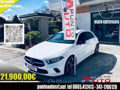 Mercedes-Benz Classe A Automatic Sport LUCI- Bianco usata Isernia