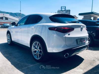 Alfa Romeo Stelvio Stelvio 2.2 190 CV AT8 Q4 Executive PALETTE PELLE Bianco usata Isernia