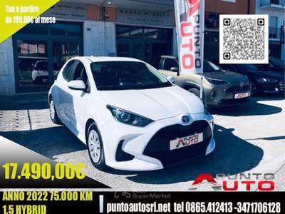 Toyota Yaris Business TELECAMERA Bianco usata Isernia